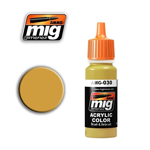 AMMO MIG-0030 Sand Yellow Acrylic Paints (17 Ml), Multicolour