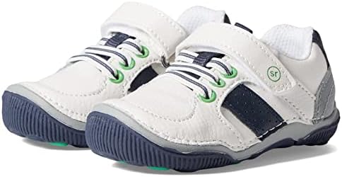 Stride Rite Kids SRTech Wes Sneaker, White, 7.5 X-Wide US Unisex Toddler | Image 3