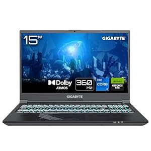 GIGABYTE G5 Gaming Laptop | 15,6″ 360Hz FHD Display | Intel i7-13620H | Nvidia GeForce RTX 4060 | Windows 11 G5 KF5-H3DE554KH