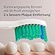 Philips Sonicare C1 ProResults, Original Ersatzbürstenköpfe, Weiß, 4er-Pack, HX6014/87