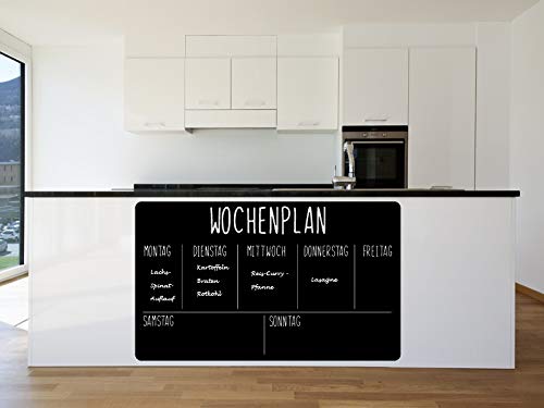 Flexibel magnetisch schrijfblad zelfklevend | Verschillende maten voor elke toepassing | Magneetfolie | Magneetbord | Memobord, met magneten voor kantoor, prikbord, fotowand en koelkast (200x40cm