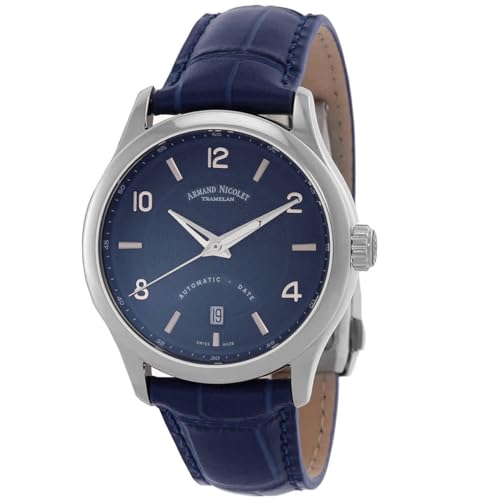 M02-4 Automatic Watch Blue Leather Strap A840AAA-BU-P840BU2