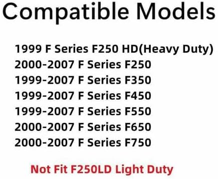With Gasket Include Sliding Rear Back Window Glass Back Slider Compatible with Ford F350 F450 F550 1999-2007 / F250 F650 F750 2000-2007 / F250HD 1999 Models