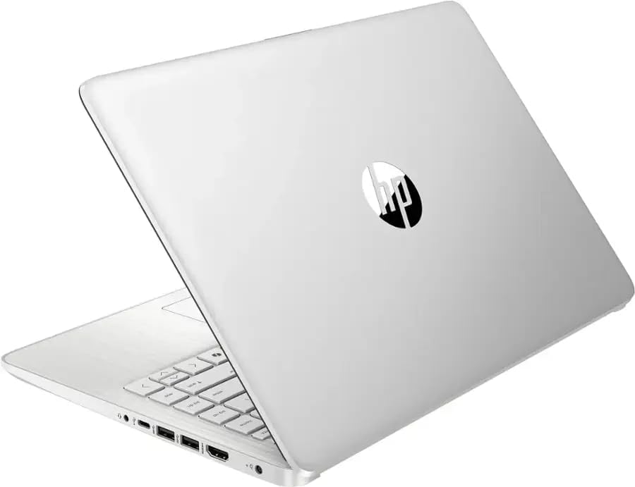 HP 14" LED Business Laptop Computer, 16GB RAM 640GB Storage (128GB UFS + 512GB SD Card), Intel Quad-Core N150 Processor, Windows 11 S & 1-Year Microsoft Office 365 Included, PLUSERA Earphones, Silver - Image 4