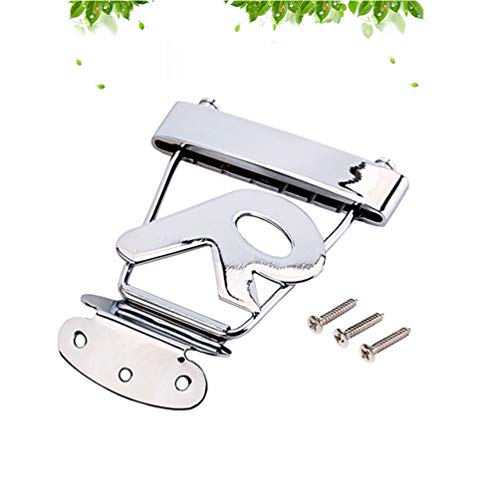 SUPVOX cordier de guitare chevalet en métal forme r 6 cordes semi-creuse guitare jazz guitare remplacement - Les Beatles, Paul McCartney, John Lennon, RIngo Starr, George Harrison SUPVOX cordier de guitare chevalet en métal forme r 6 cordes semi-creuse guitare jazz guitare remplacement – Image 8