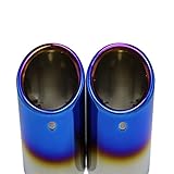 Einfache Montage: Lösen Sie einfach die Schrauben am Endrohr, setzen Sie das Endrohr an die vorgesehene Stelle am Auspuffende Ihres Fahrzeugs und ziehen Sie die Schrauben anschließend mit einem Schraubenschlüssel fest. Die Montage ist in nur 5 Minuten erledigt!