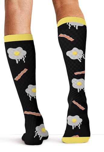 Image of Cherokee Compression Socks 10-15 mmHg Knee High 1 Pair Pack
