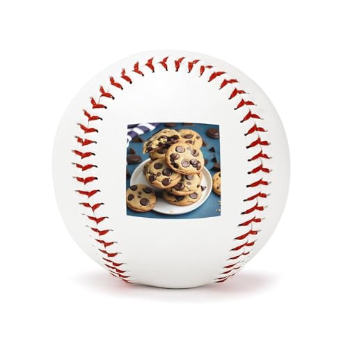 Balles de baseball 22,9 cm pépites de chocolat pour entraînement et lancer