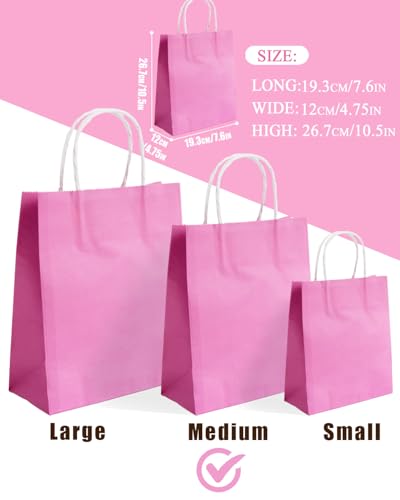48PCS Gift Bags Bulk - 24 Colors, 30 Pack Deal - Image 6
