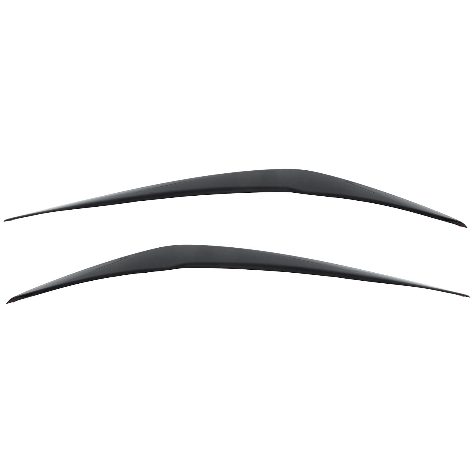 2 Pezzi Faro Sopracciglia Nero Lucido Trim, Sinistra Destra Palpebra Trim per 1 Serie F20 F21 Facelift