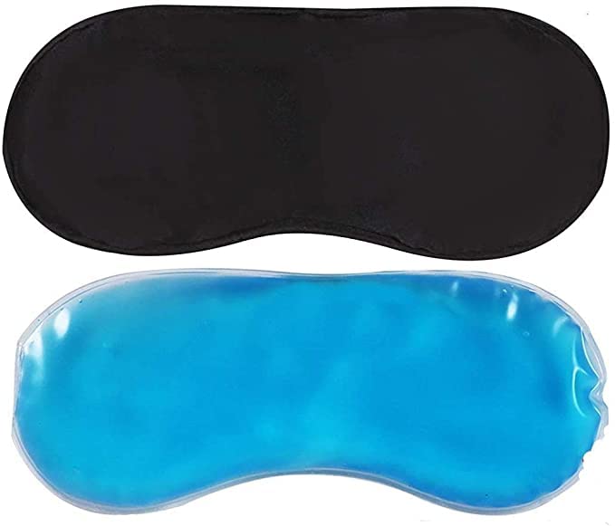 ADRAMA Cooling Gel Relaxing Eye Sleep Mask for Dark Circles, Dry Eyes