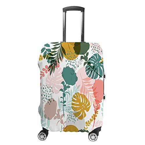 Housse pour bagages de voyage fleurie pour protéger votre valise