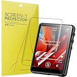 Lamshaw JOLIKE MP3スクリーンプロテクター [6枚パック] フルカバー TPUクリアフィルム JOLIKE M4/ZAQE M4/MECHEN M4 MP3プレーヤー対応 - 2.4インチ (TPU-6パック)