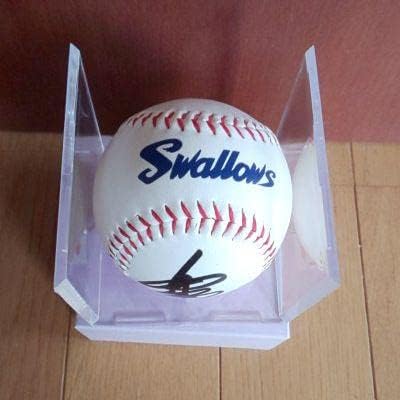 つば九郎&ドアラ 直筆サインボール 実試合球ケース付き レア物 つば九郎