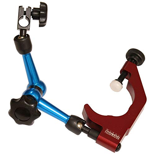 Anytime Tools Test Indicator 0.0005Inches 0-15-0 And Holder Quill Clamp For Bridgeport Mill Cenral Locking 3D Arm 1-7/8Inches Anytime Tools #TOP4