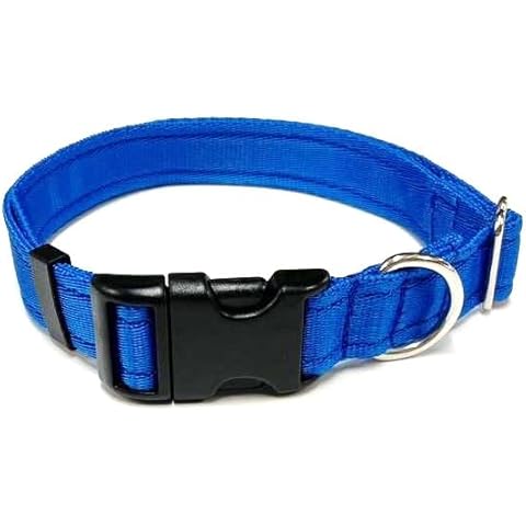 Adjustable Electric Blue Dog Collar for Training Cover