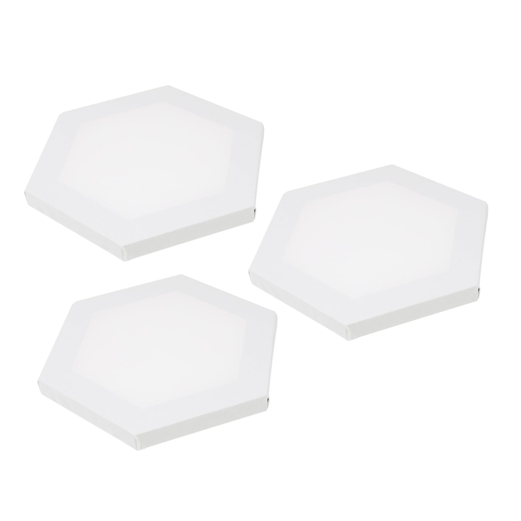 Lienzos hexagonales para pintar 3 piezas bastidor aclarado de 40cm arte manualidades