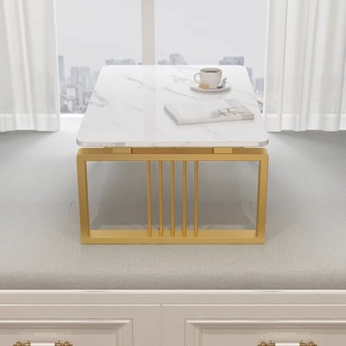 Mesa de mármol Chabudai pequeña mesa baja de tatami para salón 3