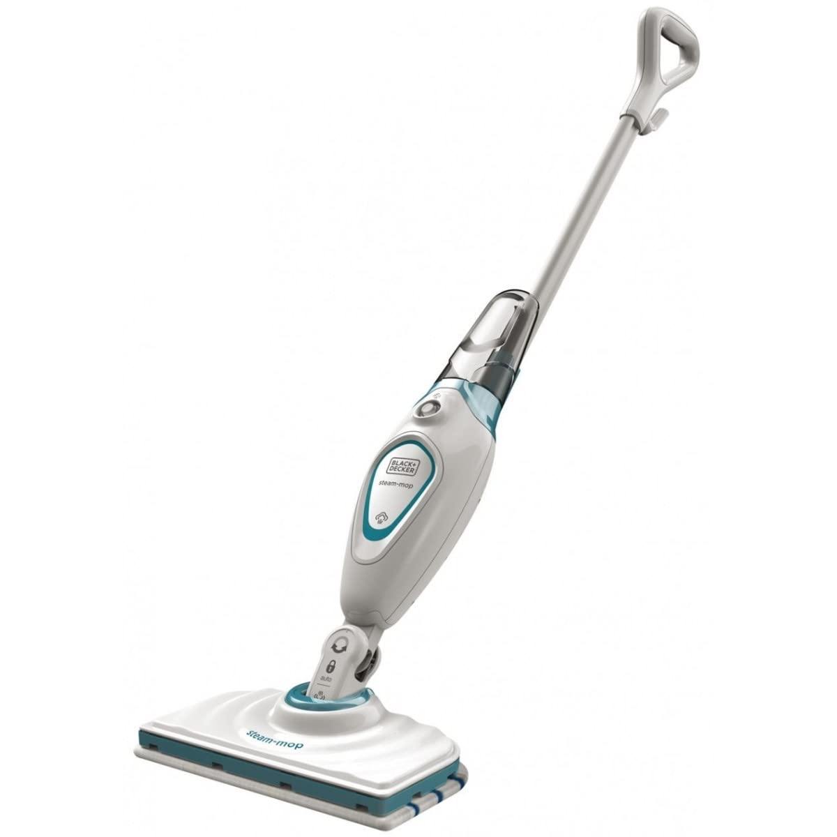 BLACK+DECKER FSM1605 Lavapavimenti a Vapore, con Panno e Tappetino di Rimessaggio, 1300 W