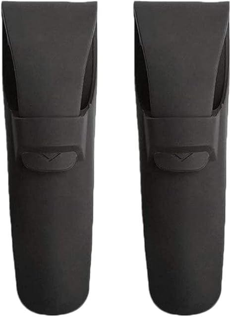 PREMJCROY 2 Pcs Silicone Razor Case Waterproof Travel Razor Protector Case Portable Soft Shaver Case