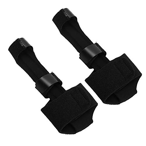 Hand Splint, Finger Brace 2Pcs Mallet Trigger Finger Splint Support Brace Finger Splint for Finger Sprain Displacement Dislocation