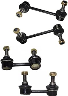 PartsW - 16 Pc Suspension Kit Control Arms Ball Joints Tie Rods Sway Bar Links Shock Bushings Fits Honda Accord 1998-2002 2.3L Acura TL 1999-2003 Acura CL 2001-2003 Steering Suspension Repair
