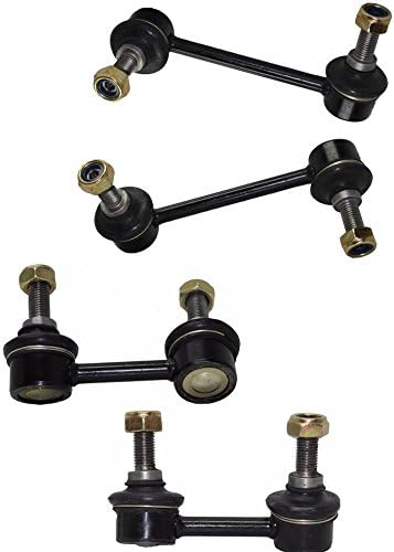 PartsW - 16 Pc Suspension Kit Control Arms Ball Joints Tie Rods Sway Bar Links Shock Bushings Fits Honda Accord 1998-2002 2.3L Acura TL 1999-2003 Acura CL 2001-2003 Steering Suspension Repair