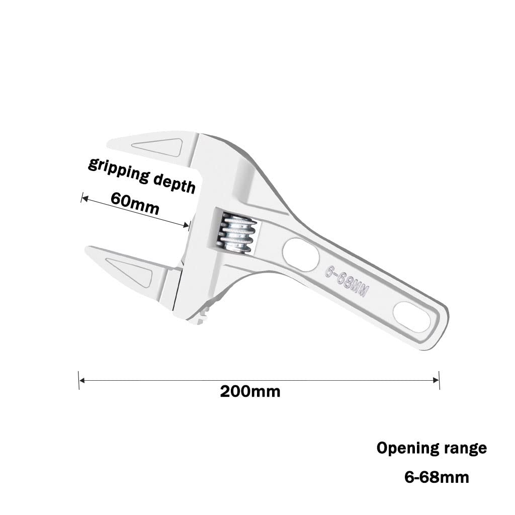 Llave,Llave ajustable,Llave inglesa,Llave ajustable de boca ancha,Llave ajustable,Llaves de cambio,Llave de correa,Para reparaciones en el hogar,Apretar o aflojar tuercas y pernos,Herramientas de br