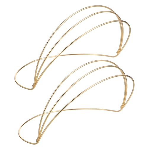 La Mejor Lista de Bases para coronas los 5 más buscados. 47 VALICLUD 2Piezas Base de Corona DIY para Tocado Headdress Accesorio de Cabello Marco de Elaboración para DIY Hecho de Hierro Duradero y Práctico para Bodas y Fiestas
