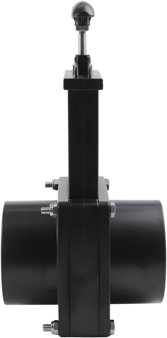 RV Sewer Valve Waste Valve Body With Handle,50Mm/75mm Sewer Gate Valve For Standard Camper/Trailer/Motorhome For Efficient Wastewater Disposal(75mm)