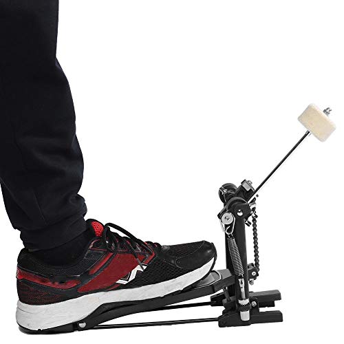 Pédales de grosse caisse à pied, ensemble d'accessoires de pédale de grosse caisse à percussion Pro Foot, Pédale de grosse caisse à coup de pied simple et pratique