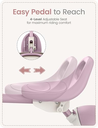 Image of besrey Toddler Tricycle with Bell, for Ages 18 Months to 5 Years