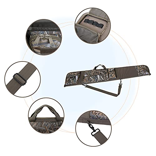 Mydays Rifle Case,Hunting Deluxe Scoped Gear Camouflage Soft Shotgun Gun Bag With Zippered Accessory Pocket And Adjustable Shoulder Strap (Camo, 54”) #TOP3