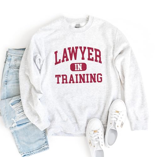 Lawyer In Training Sweatshirt - Future Lawyer Law School Student Graduation Gifts For Women - Attorney Sweater - Unisex Graphic Sweatshirt4