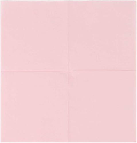 Miniatura 8 de Efavormart - Paquete de 50 servilletas desechables de papel de 2 capas de 5 x 5 pulgadas, color rosa, 5 x 5 pulgadas, 18 GSM