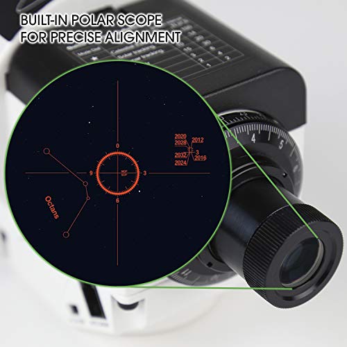 41KqgufVd2L Sky-Watcher Star Adventurer 2i Pro Pack – Motorized DSLR Night Sky Tracker Equatorial Mount for Portable Nightscapes, Time-Lapse and Panoramas – Wi-Fi App Camera Control – Long Exposure (S20512) - Image 7
