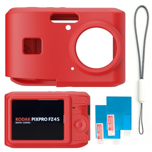 Funda protectora de silicona para cámara Kodak PIXPRO FZ45 miniatura 6