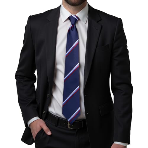Image of Hi-Tie Men's Silk Ties Formal Woven Classic Necktie Pocket Square Cufflinks Lapel Pin Set Wedding Business