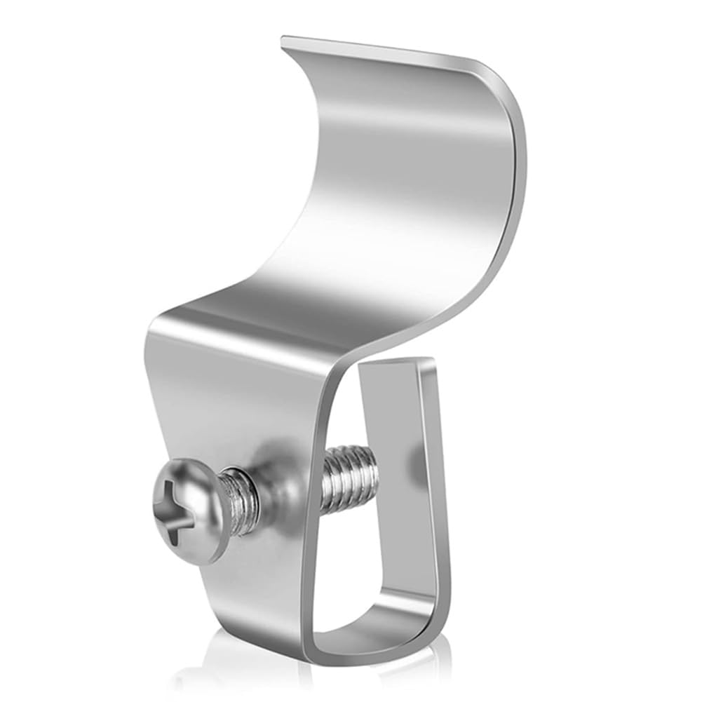 Littimoon Vinyl Side Hangers, Vinyl Side Clip Hooks, for Flashing, Loop, No Damage, Weatherproof - Home Side Hooks