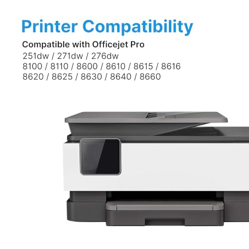 Image of 950XL 951XL Ink Cartridges for HP 950 951 Ink Cartridges Combo Pack C2P01FN | 950XL and 951XL Ink Cartridges Combo Pack Use for HP OfficeJet Pro 8600 8610 8615 8620 8100 8630 8660 8640 276DW 251DW 4-Pack