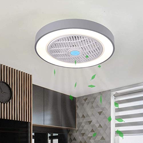 Ventilateur de plafond avec télécommande pour ajuster la lumière LED 46W à intensité variable