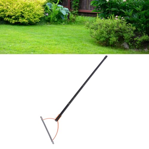 Weed Grass Cutter, Grass Whip with Double-Edged Serrated Sharp Steel Blade Manual Weed Whacker Grass Whip Cutting Hand Tool(4 Sections) - Thumbnail 6