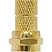 GE 73200 RG59 Twist-On F Connectors, 2 Pack