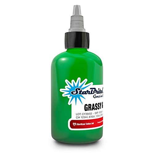 StarBrite Colors Sterilized Tattoo Ink Grassy Green 1/2 oz