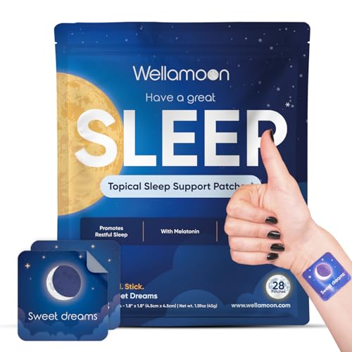 Wellamoon Original Sleep Patches for Adults Extra Strength | Easy-to-Apply Sleep Patch with...