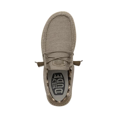 Image of HEYDUDE Men's Wally Stretch Sox Slip-On Loafer, Lightweight, Breathable, with Flex & Fold Outsole
