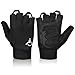 Rebz Wheelchair Full Thumb Fingerless Gloves Ideal Choice for Active Lifestyle Wheelchair Gloves for Men Non Slip Grip to Boost Mobility Breathable Wheelchair Gloves for Intense Sports - Racing