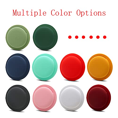 Ztowoto Siliconen Hoesje Compatibel met Airtag,Airtag siliconen beschermhoes niet-markering lijm 2 stuks (2-zwart) - Image 7