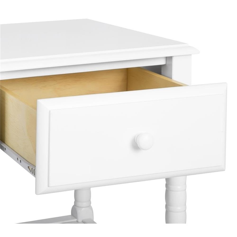 Amazon.com: Davinci Jenny Lind Spindle Nightstand in White : Home