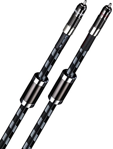 Real Cable CA-REFLEX/0M75 Câble Audio Rhodium Ferrite 2RCA M/M 0,75 m